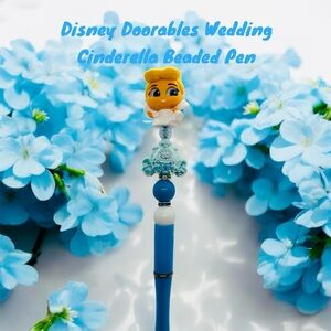 Disney Doorables Wedding Cinderella Beaded Pen